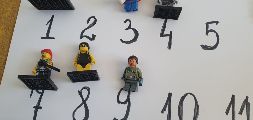 Klocki lego figurki Partia nr 4