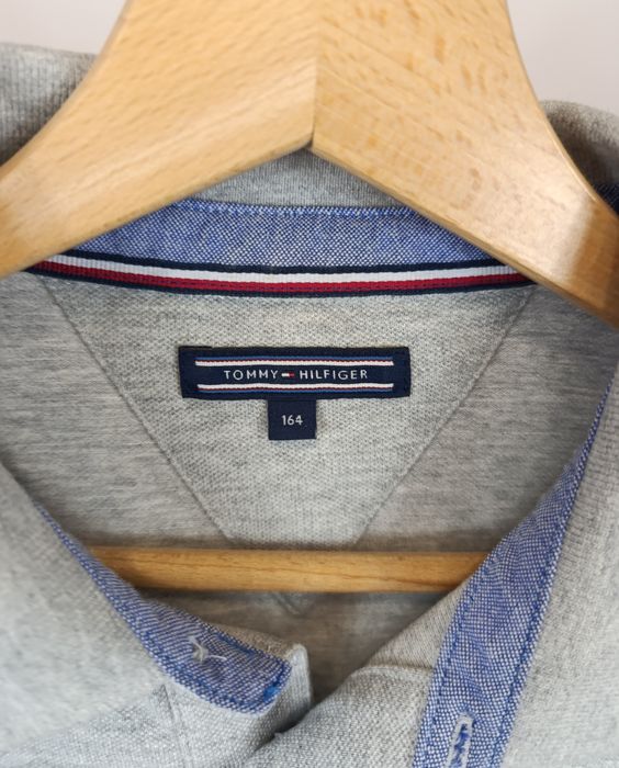 Tommy Hilfiger męska koszulka polo polówka sportowa r.S bawełna