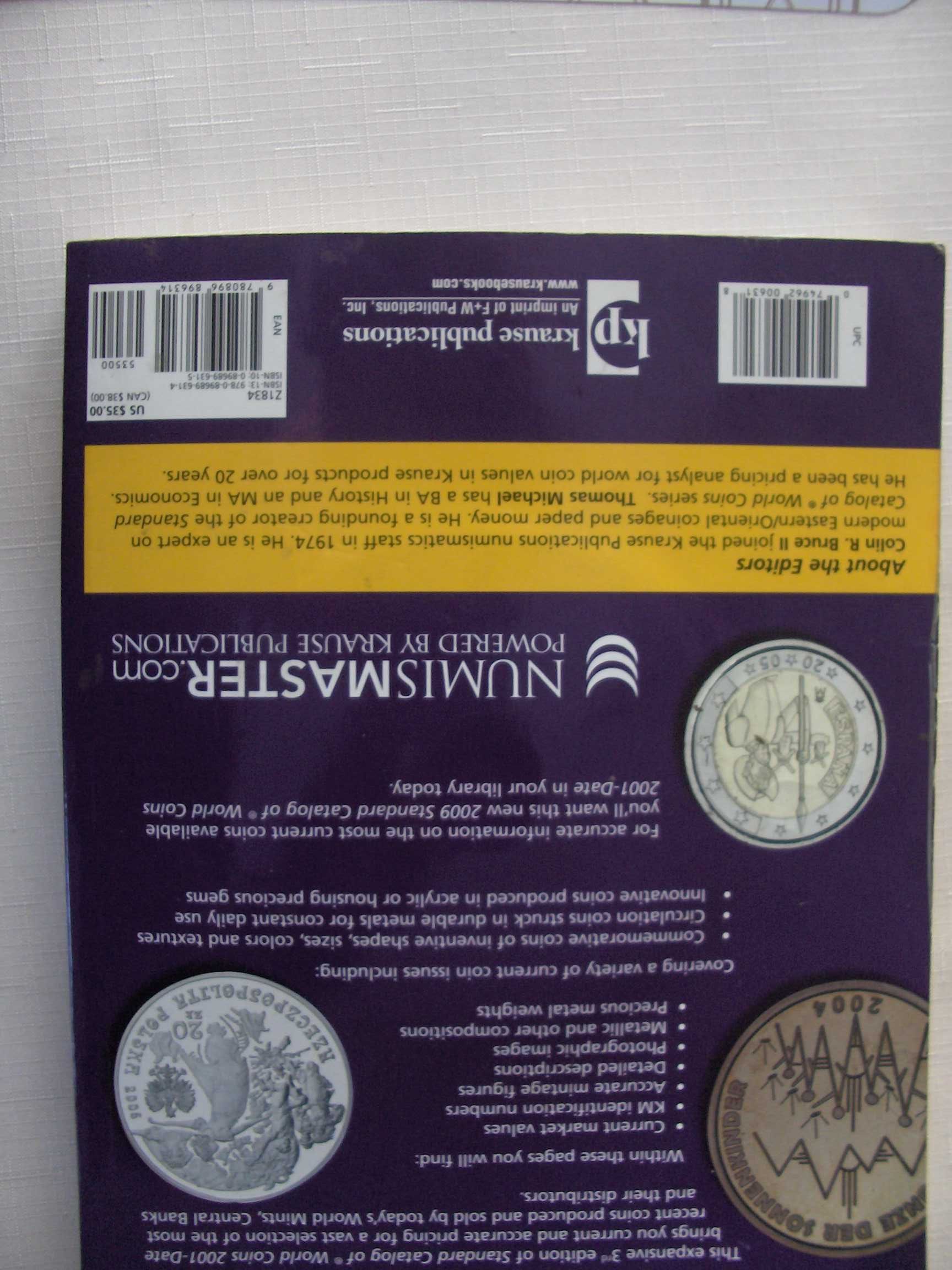 Katalog monet świata WORLD COINS  -Krause 3 edycja