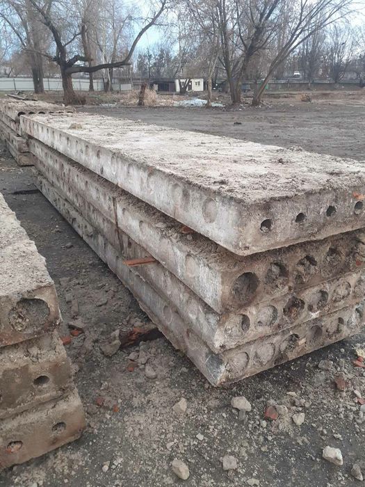 Плити перекриття 6.3/1.2, 5.8/1.2 блоки фундаментні, бій цегли, щебінь