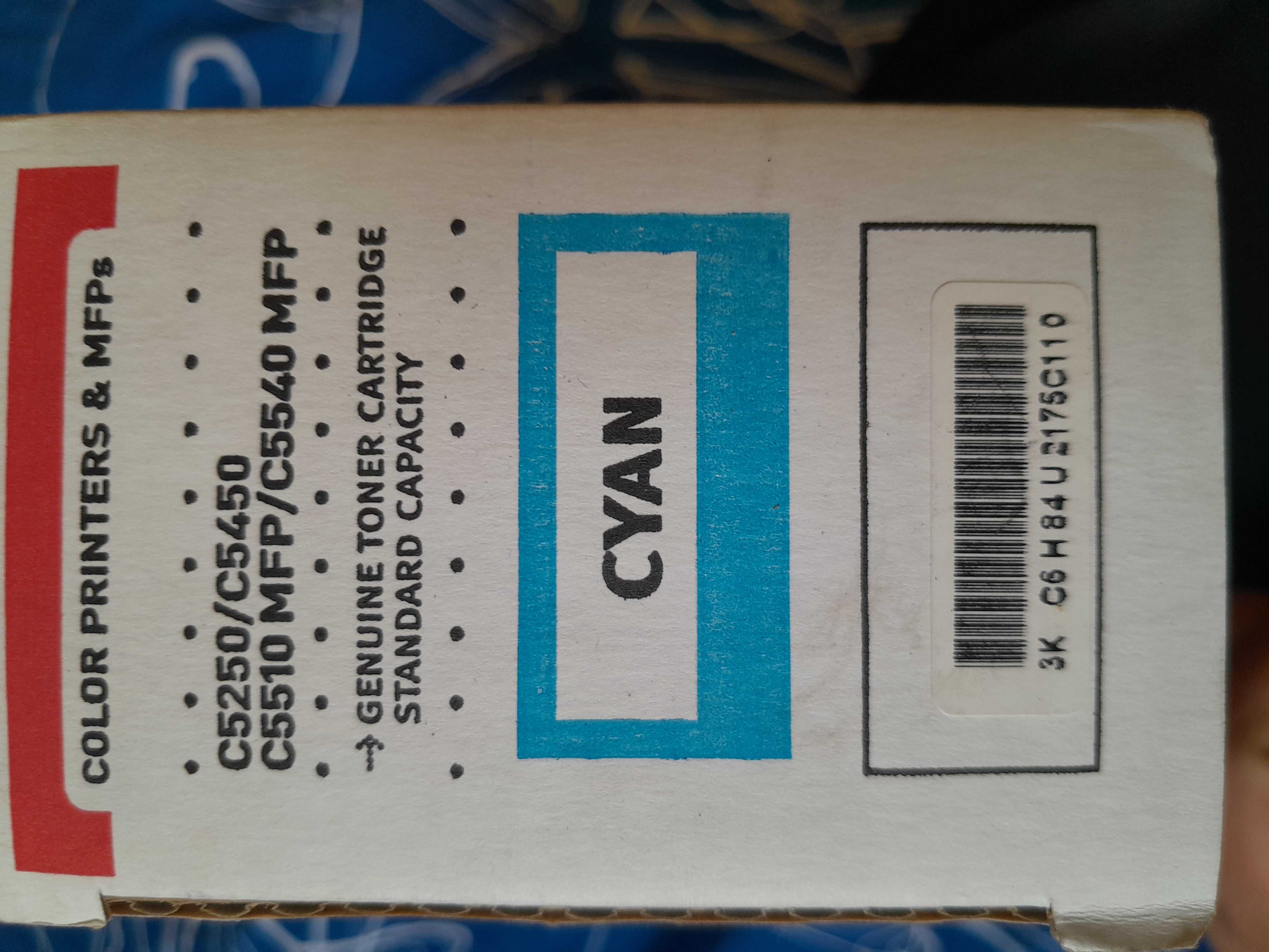 Toner OKI do drukarek C5250/C5450/C5510/C5540 niebieski (cyan)