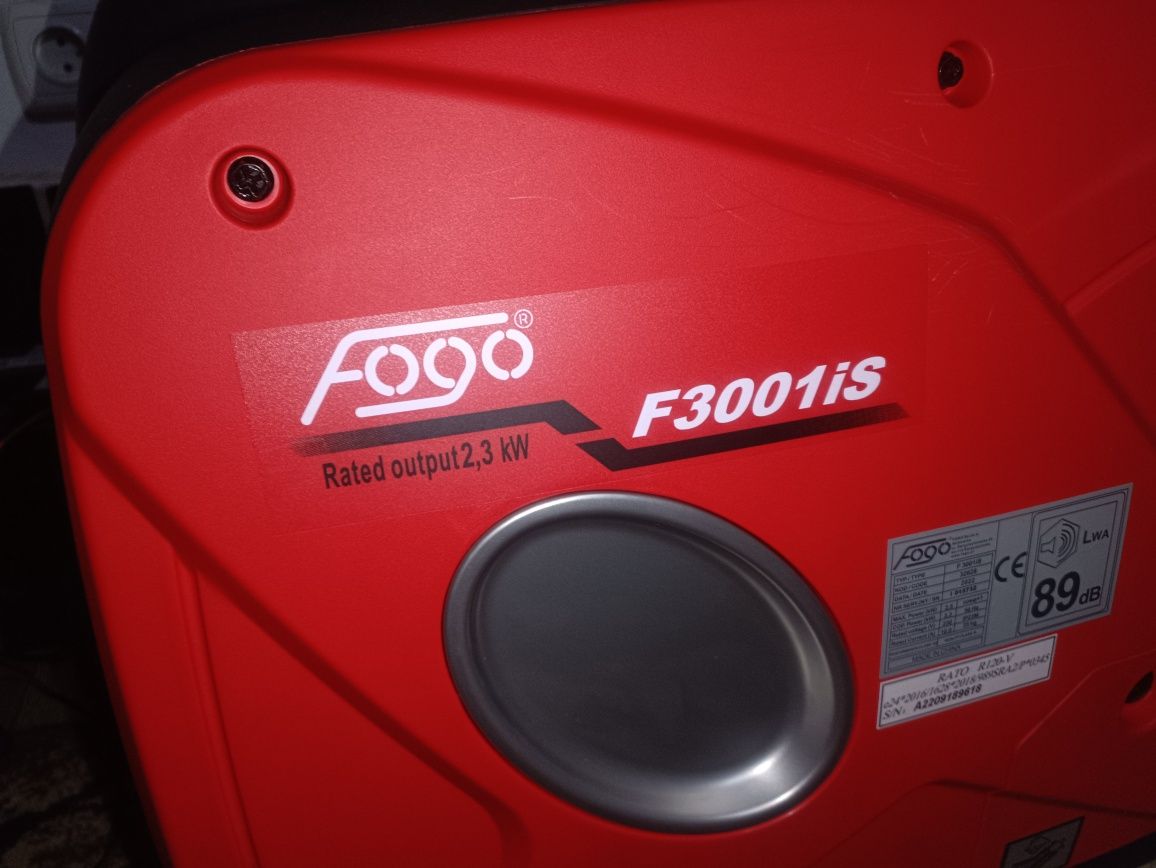 Інверторний генератор 2.5 kw. fogo f3001is