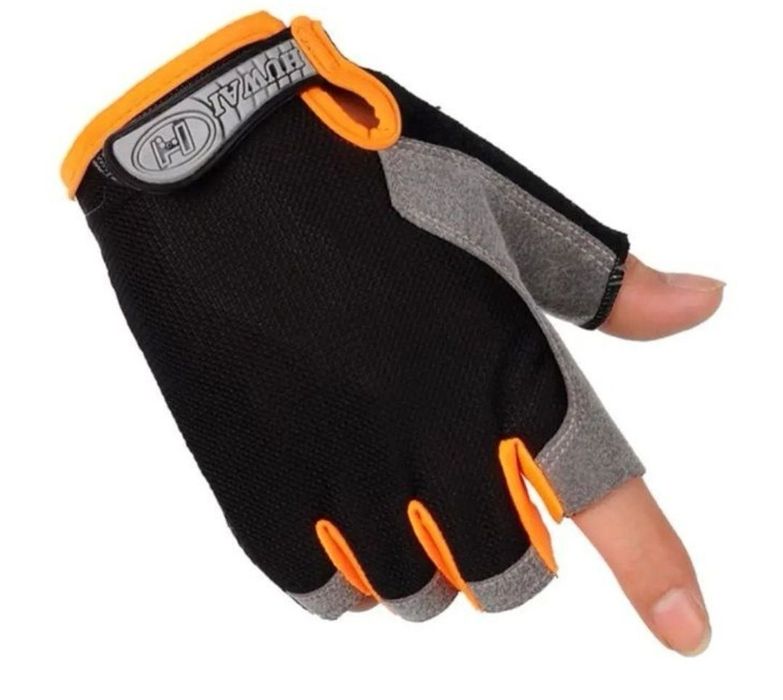 Rękawiczki rowerowe na pół palca M