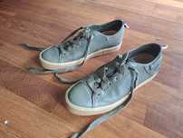 Sneakersy DIESEL Exposure I Męskie niskie oliwkowe