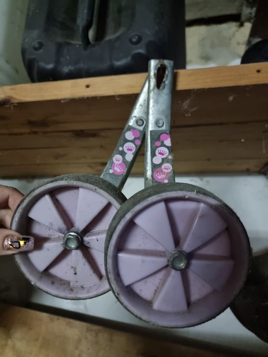 Велосипед колеса 14 рожевий розовий