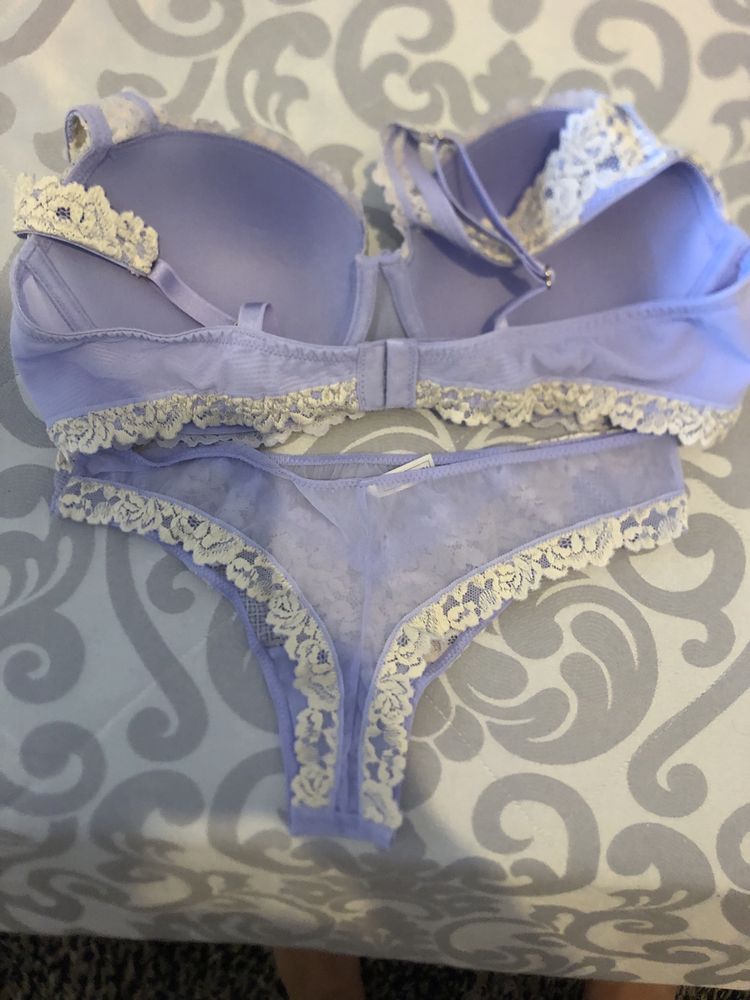 Conjunto Lingerie Intimissimi Lilás