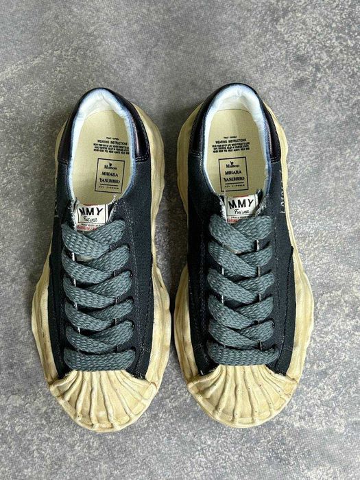Кеди MMY Blakey Maison Mihara Yasuhiro сині сірі кеды синие кроссовки