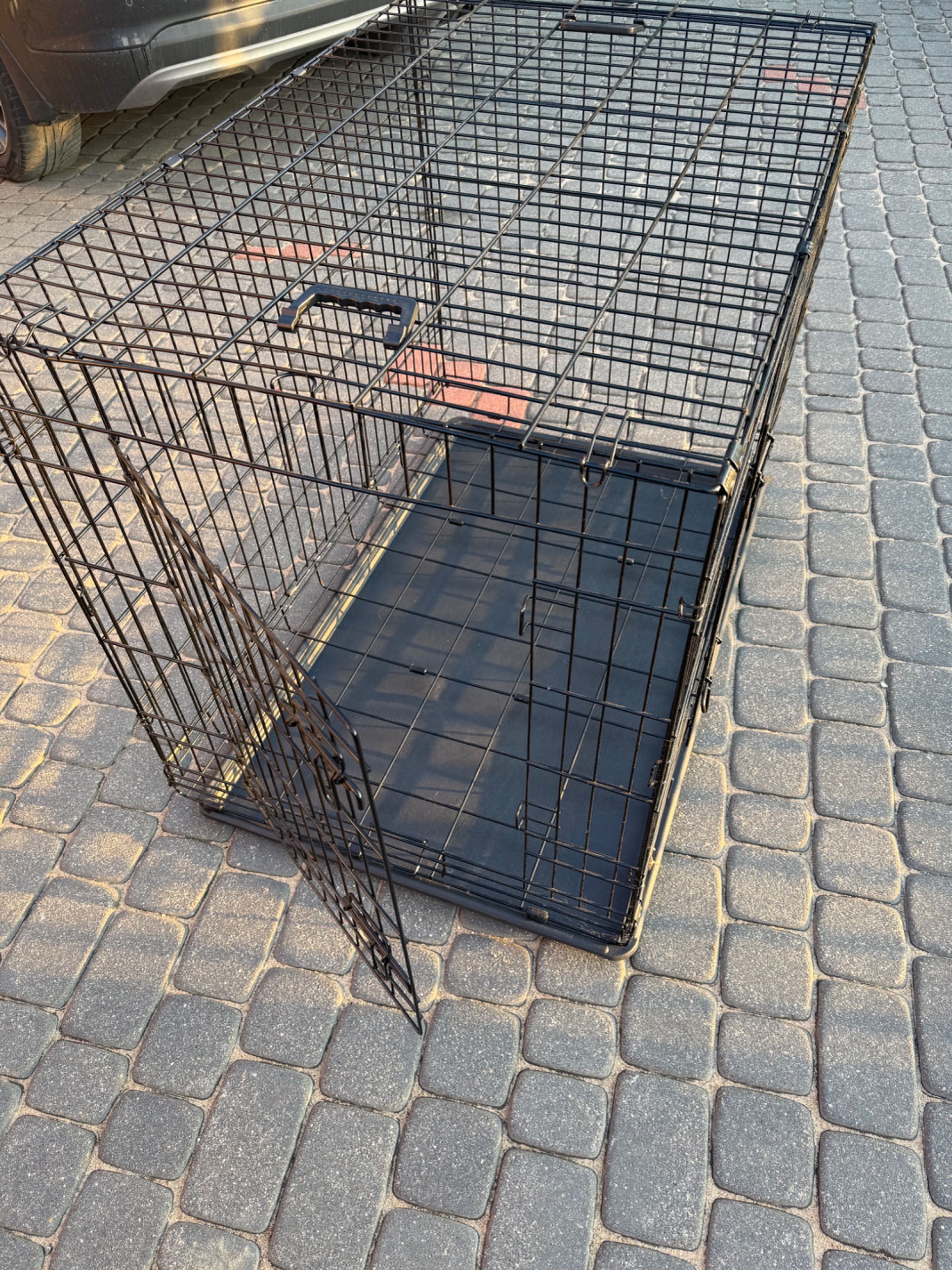 Klatka kennelowa dla dużego psa