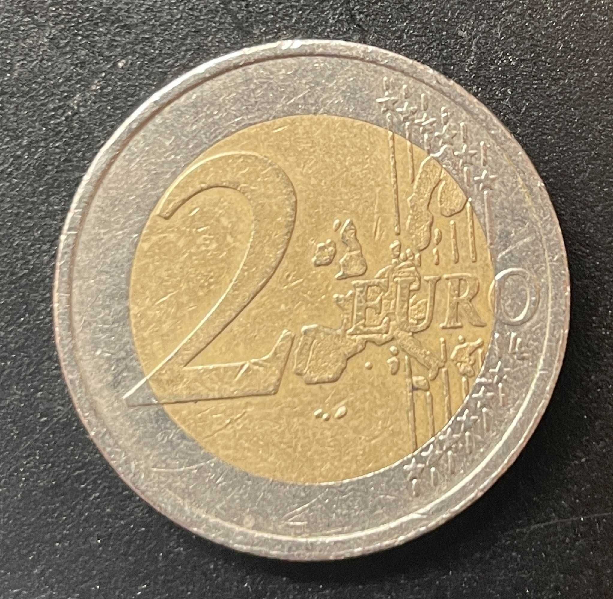 1999 French 2 Euro Coin - A Vintage Rarity from the 1990s