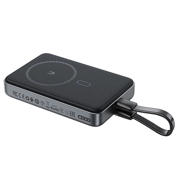 Powerbank Acefast M10 magnetyczny 2x USB-C PD 30W z ładowaniem indukcy