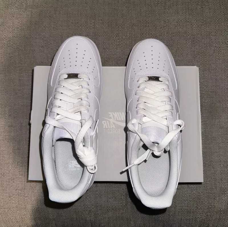 Zupełnie nowy Nike Air Force 1 Low '07 White Rozmiar 38.5