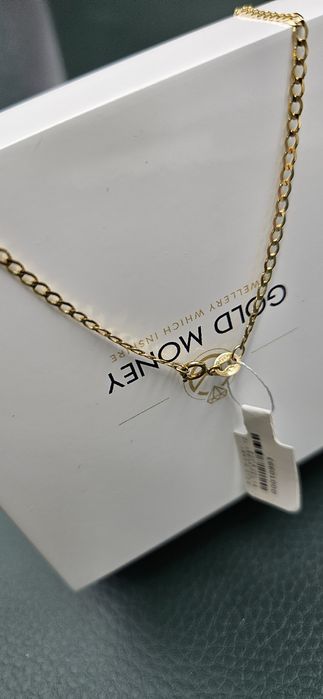 Złoty łańcuszek ankier 585 GOLD MONEY