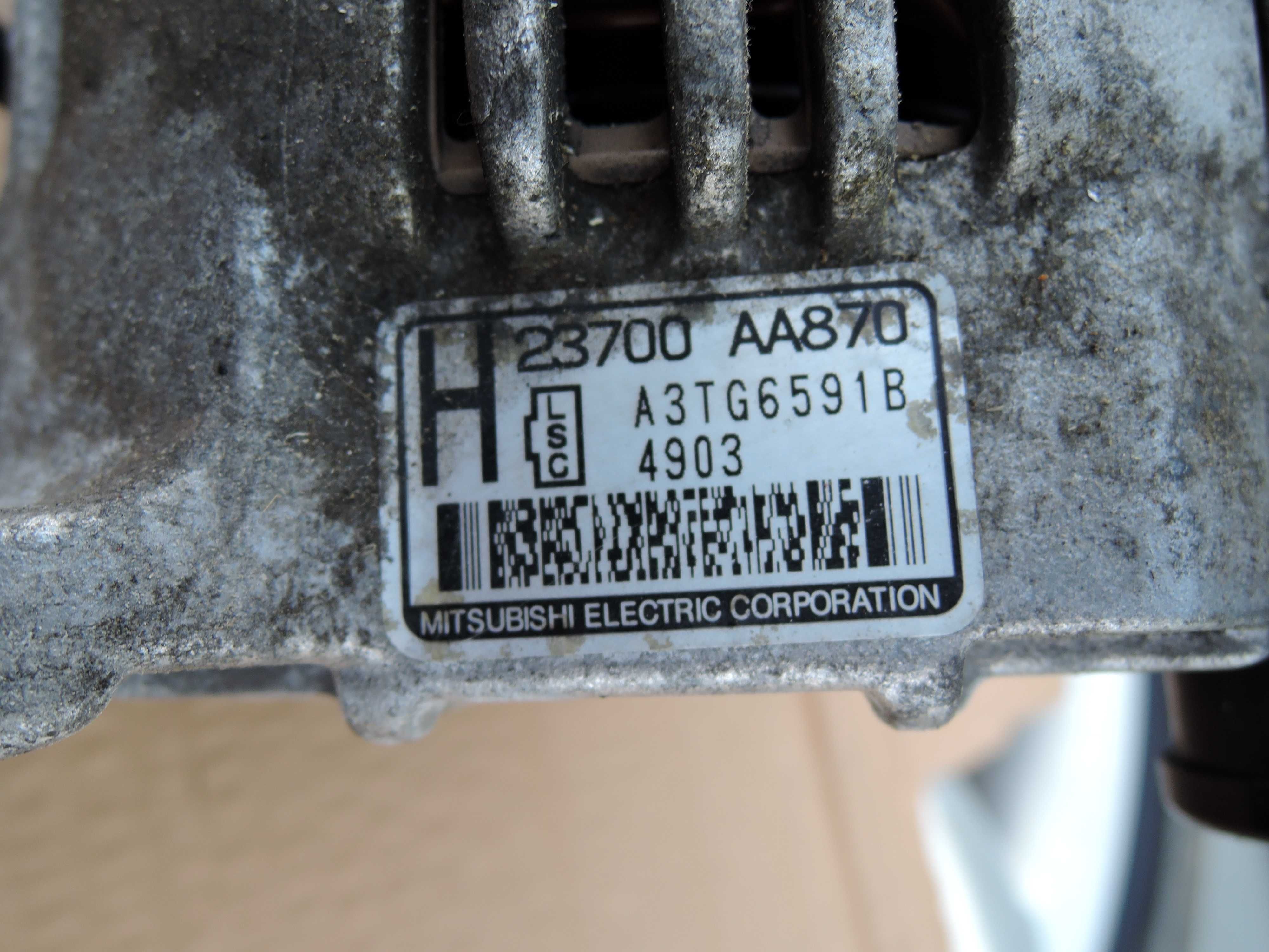 Alternator  SUBARU WRX STi 2.5 VA  orginał