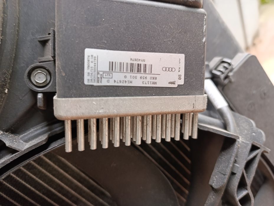 Motoventilador e radiador Audi A5 2.0 TDI