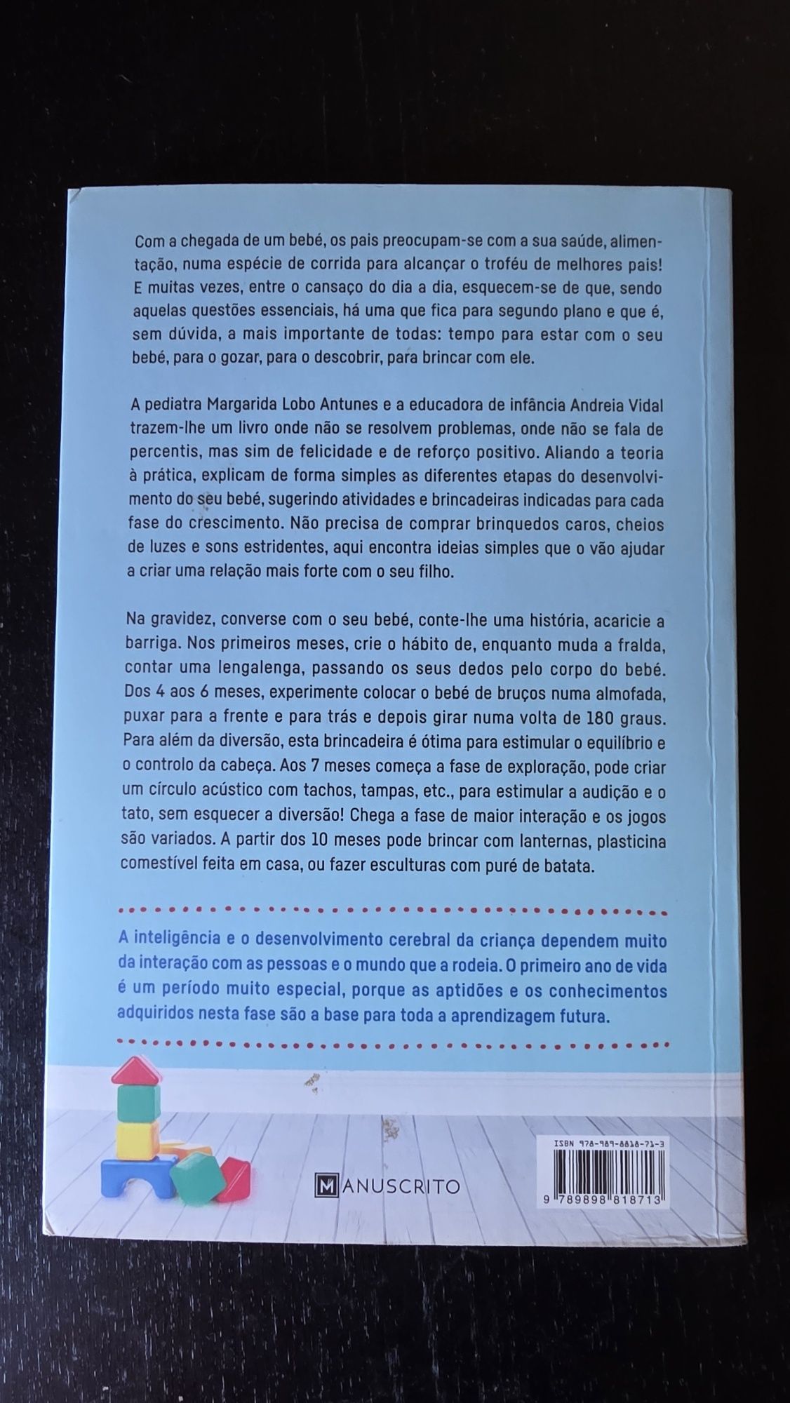 Livro "À descoberta do seu bebé "