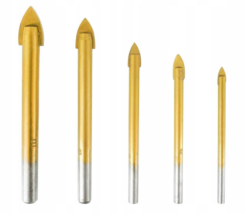 WIERTŁA DO SZKŁA Ceramiki Płytek Frez Otwornica Gresu Frezy Węglik