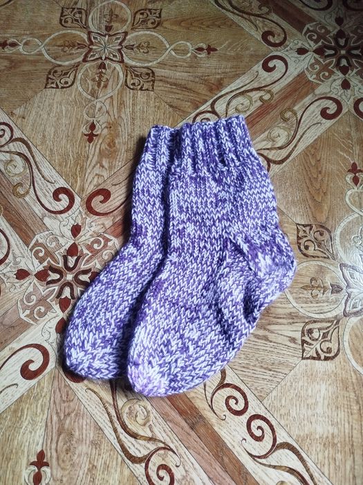 Skarpety wełniane kolorowe