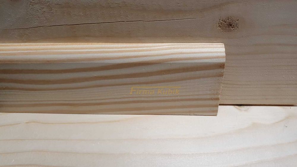 Listwa przypodłogowa cokół drewniana kątownik ćwierćwałek maskująca