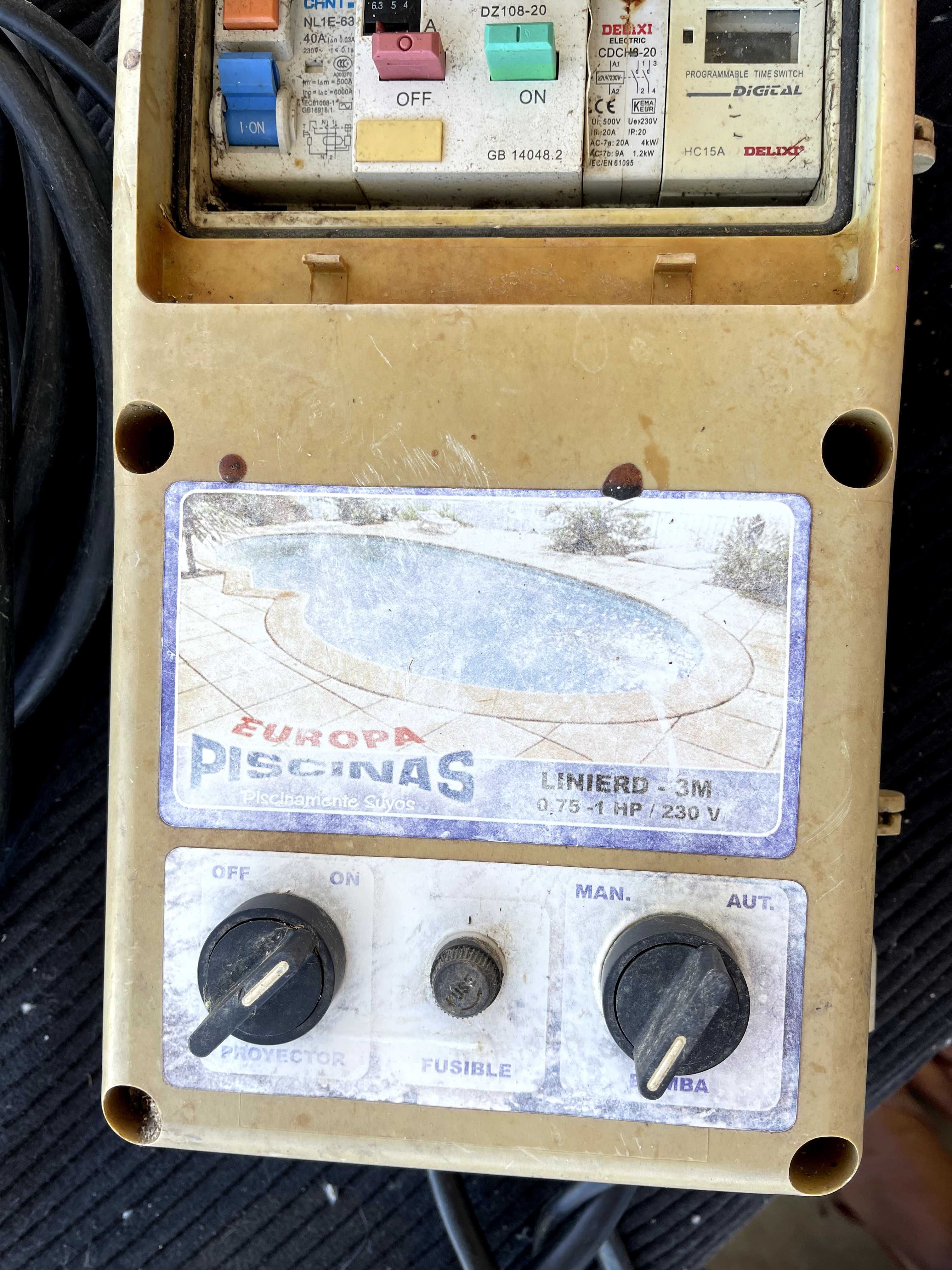 Quadro Elétrico Piscina - Europa Piscinas