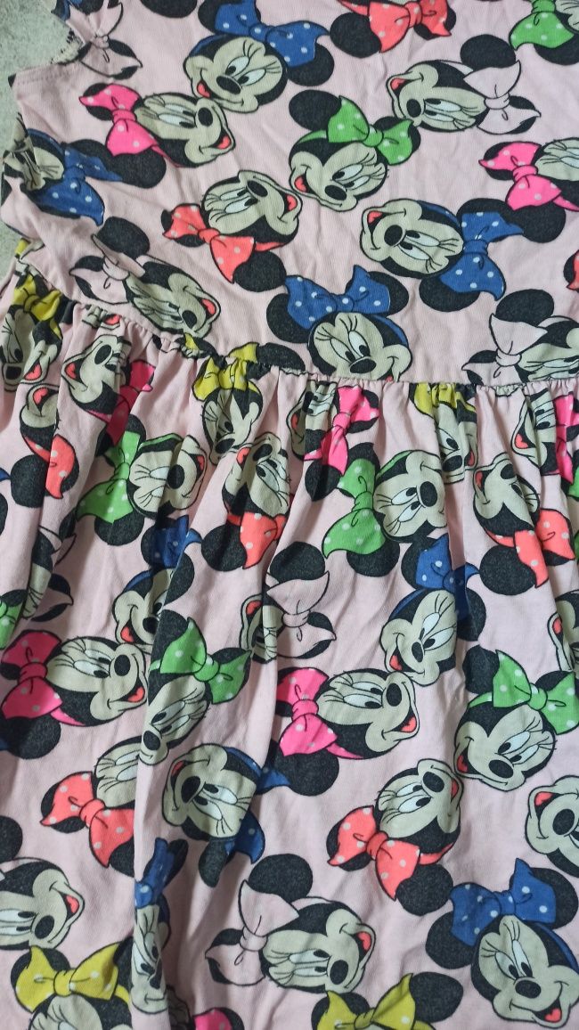Sukienka na lato myszka Minnie 116/122