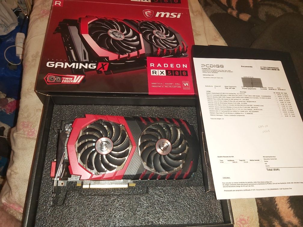 Rx 580 4gb gamer X