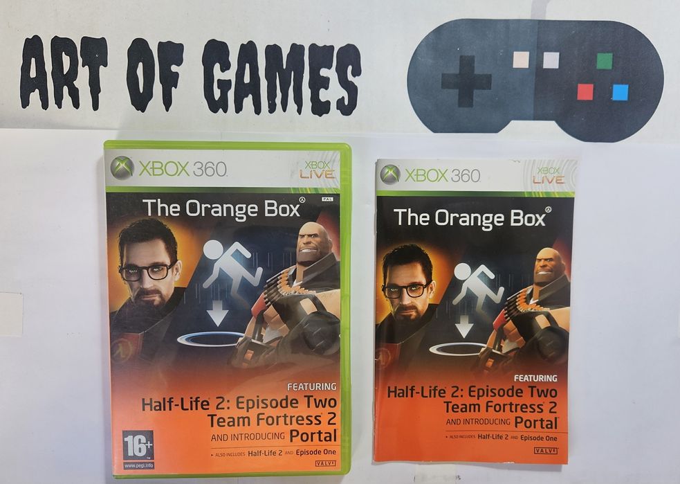 The Orange Box Xbox 360 Komplet 3xA BDB