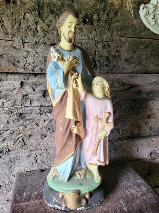 Święty Józef stara figurka