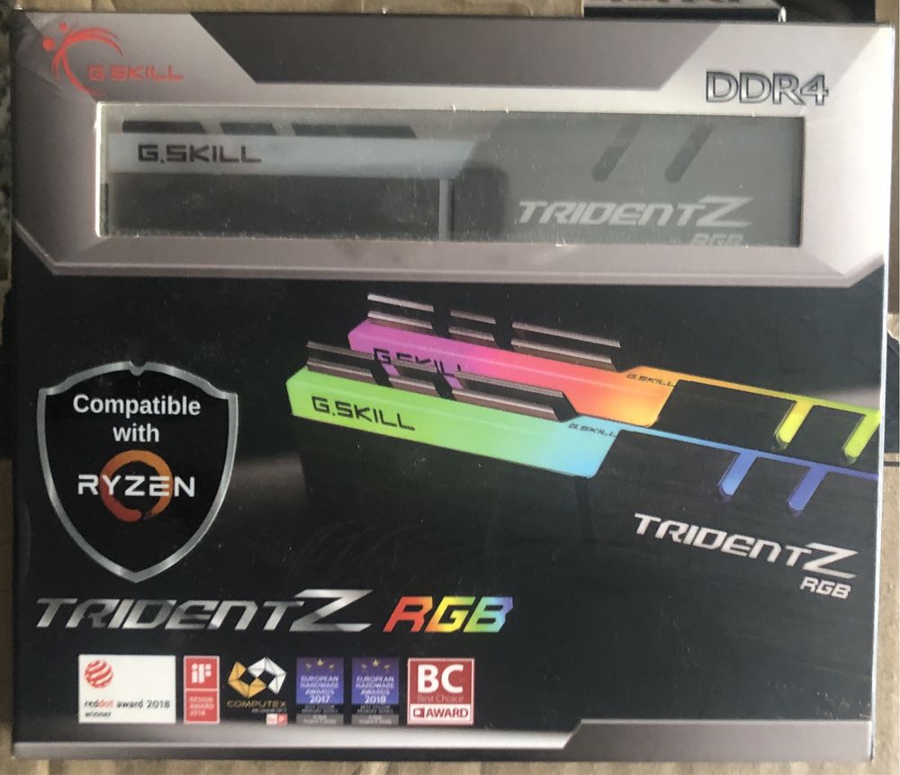 GSKILL Trident Z RGB DDR4 3600Mhz 16GB (2x8GB) CL18