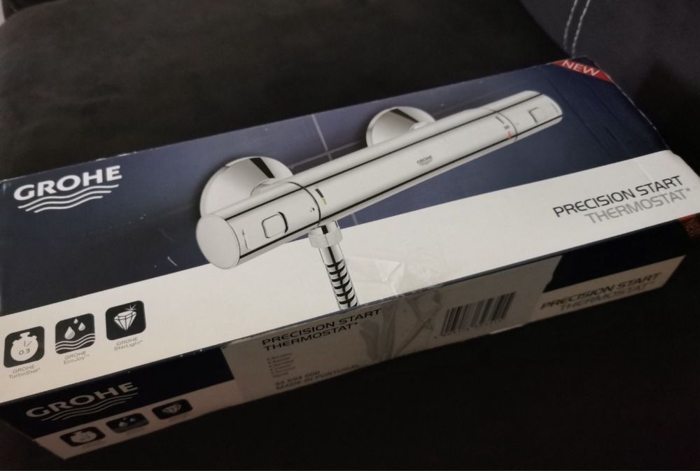 Bateria prysznicowa GROHE Precision Start z termostatem Nowa