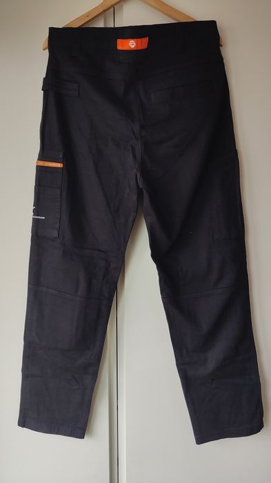 Nowe spodnie robocze nakolanniki r52 L bawełna organiczna