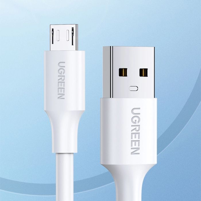 Kabel USB - micro USB Ugreen US289 1 m - biały