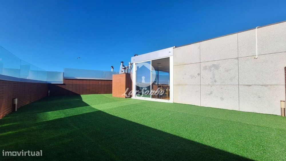 Excelente T3 com terraço vistas mar em Vila do Conde