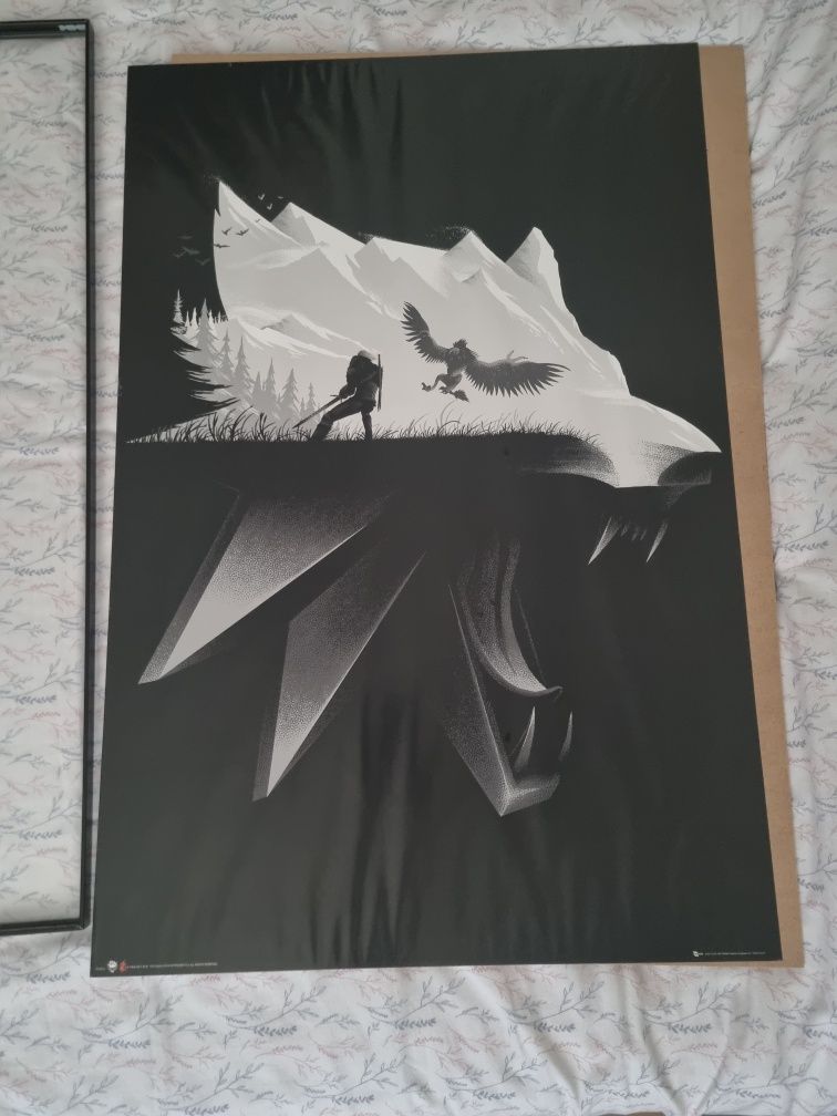 Plakat Wiedźmin/ Witcher