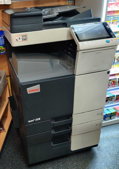 Fotocopiadora Multifunções Develop Ineo+ 258 Laser A3 Cores