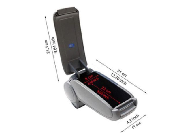 Apoio Braço Central + Tampa Renault Megane 4 (NOVO)