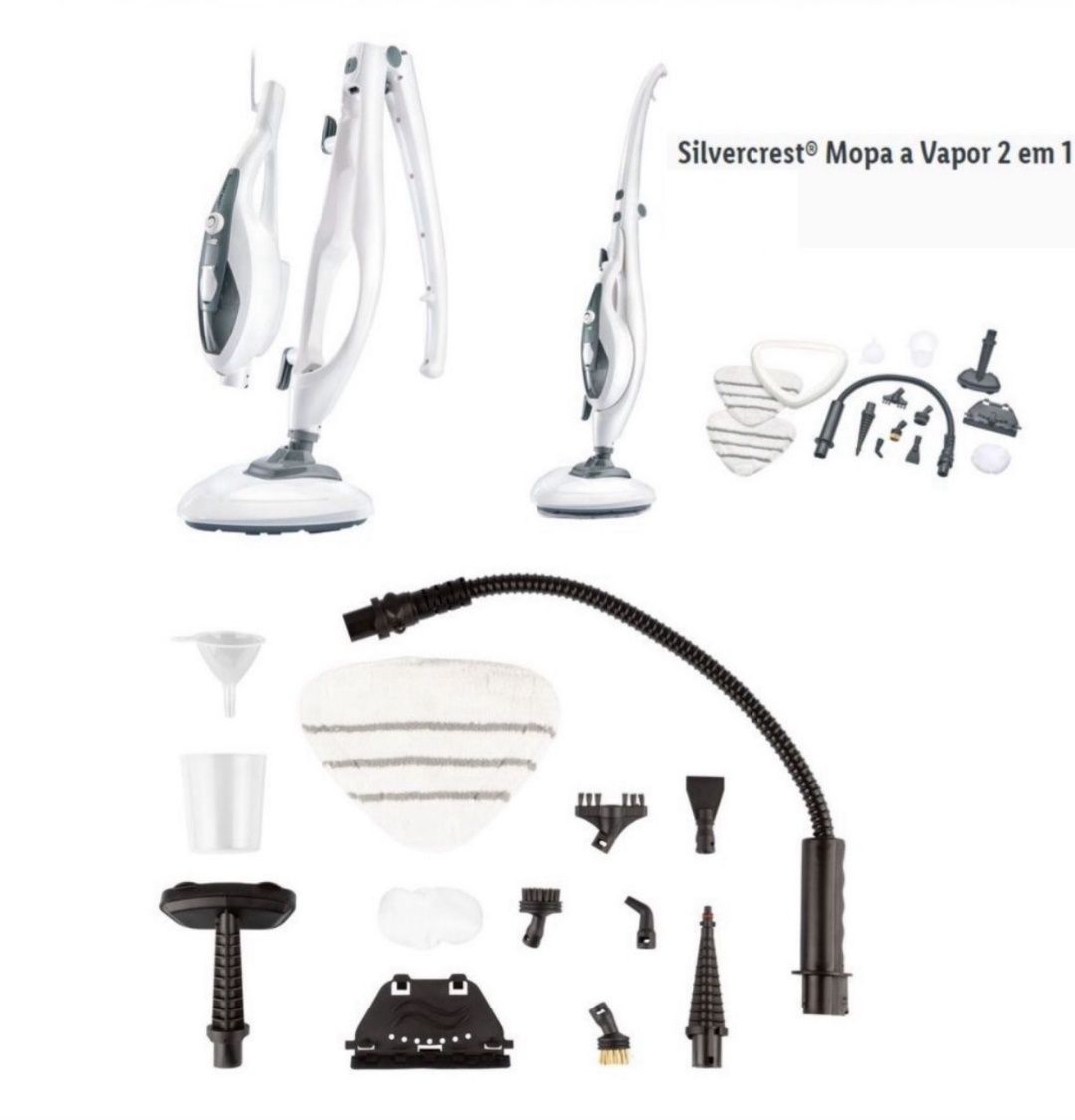 Mopa de vapor 2 in 1 Silvercrest