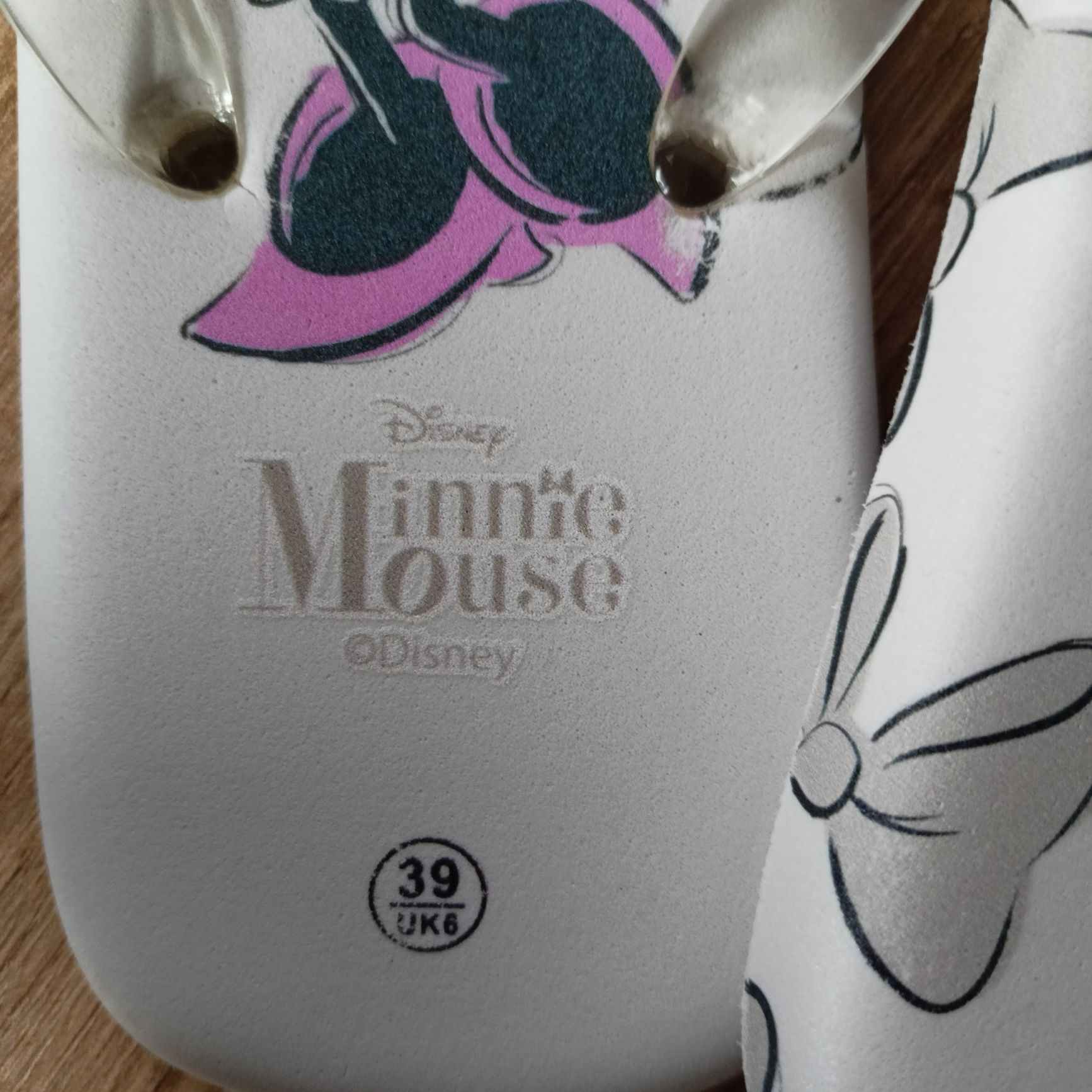 Klapki japonki Disney Minnie Mouse