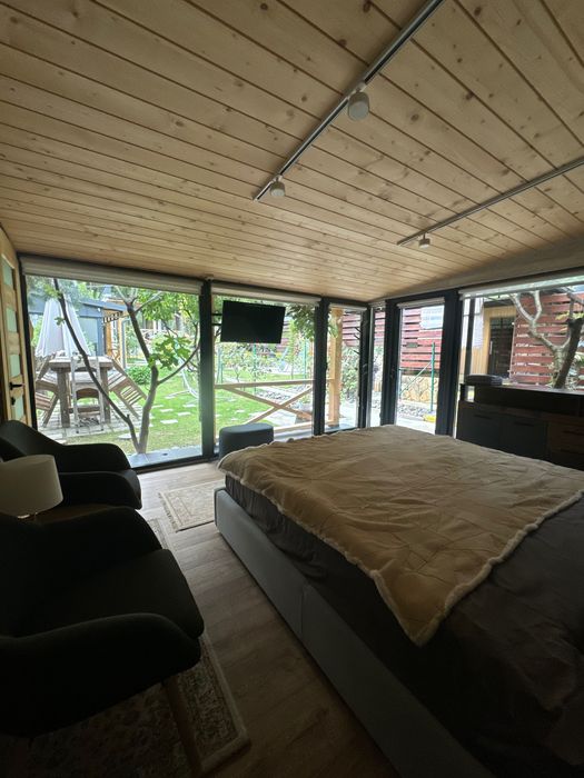 Будиночок у лісі подобово з чаном та банею Ужгород Comfort Family Uzh