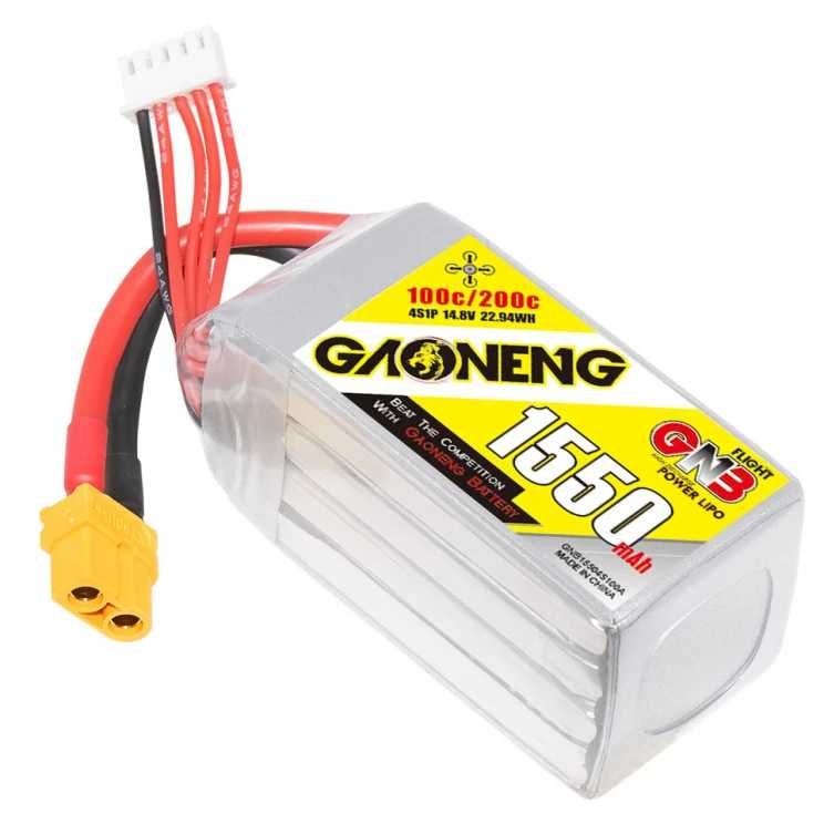 Батарея GNB 4S 1550mAh 14.8V 100C/200C XT60