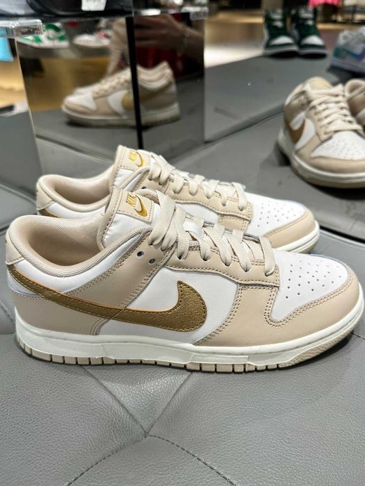 "Buty Trampki" Nike_Dunk Low Phantom Metallic Gold_R.37.5