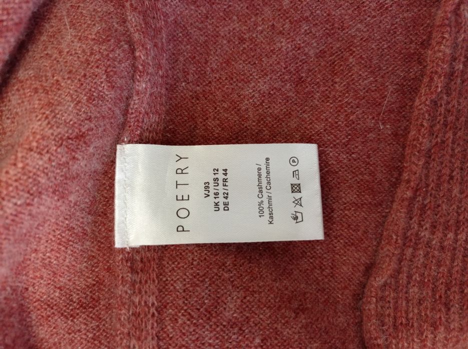 Kaszmirowy sweter damski Poerty