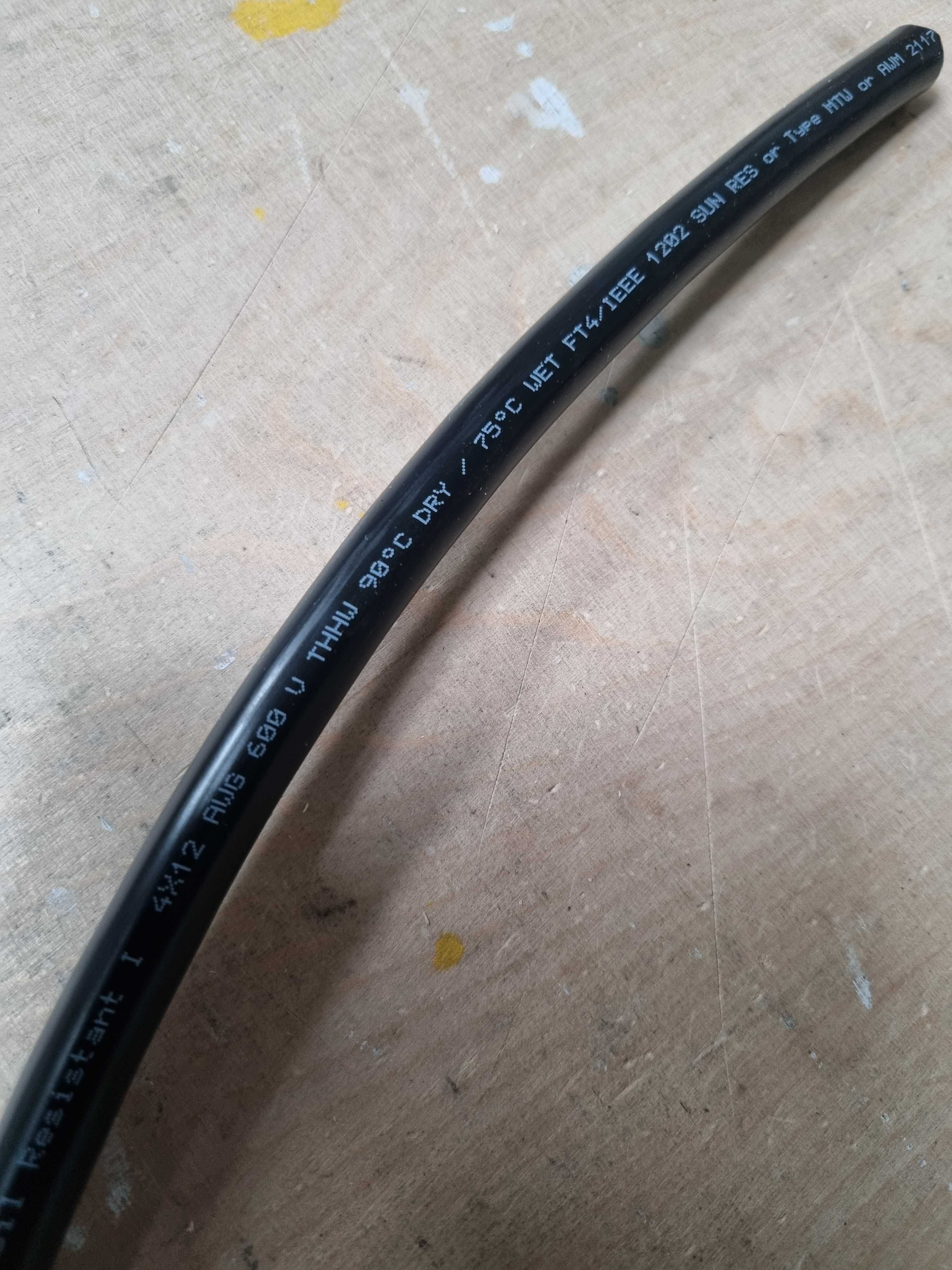 Kabel przewód w gumie 4x4 siłowy nowy