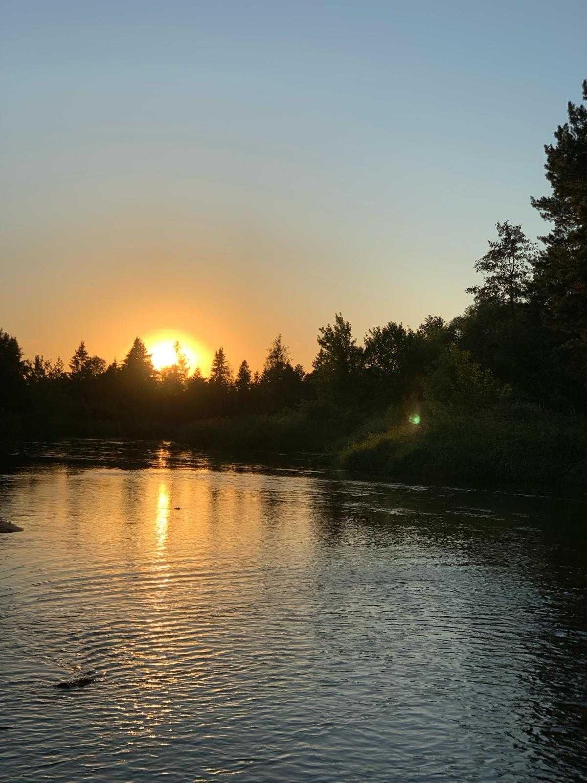 Domki nad rzeczką, joga, relaks, kajaki