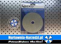 Tarcza polerska do szlifowania gresu na mokro 125 mm GR400 Geko G78920