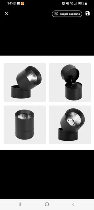 3 Reflektory led z żarówka bialy 7w swiatlo neutralne