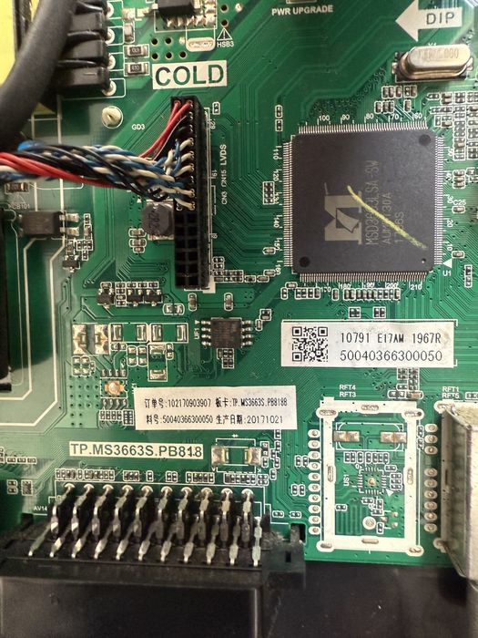 Lcd Magna de 32” h435B motherboard TP.MS3663s.pb818