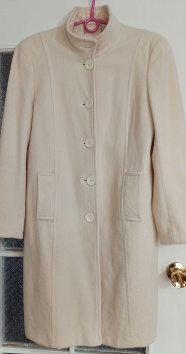 Płaszcz damski wełniany