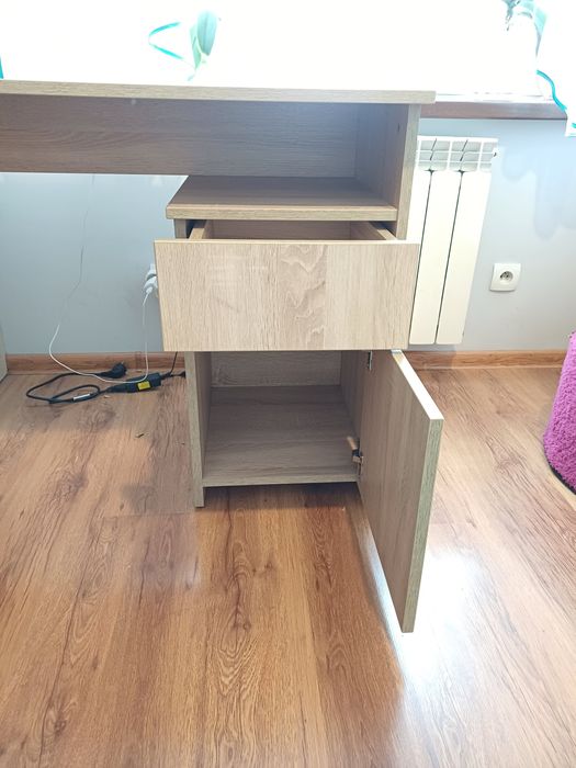 Biurko szkolne dąb sonoma