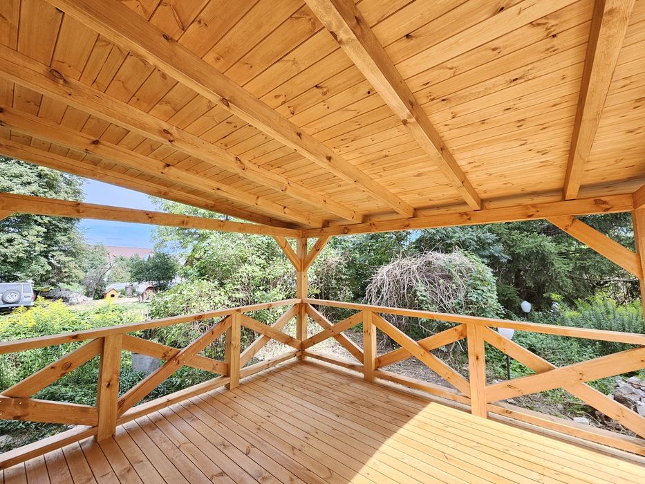 Dom domek drewniany 35m2 35 m2 70  budowa pergola altana garaż wiata