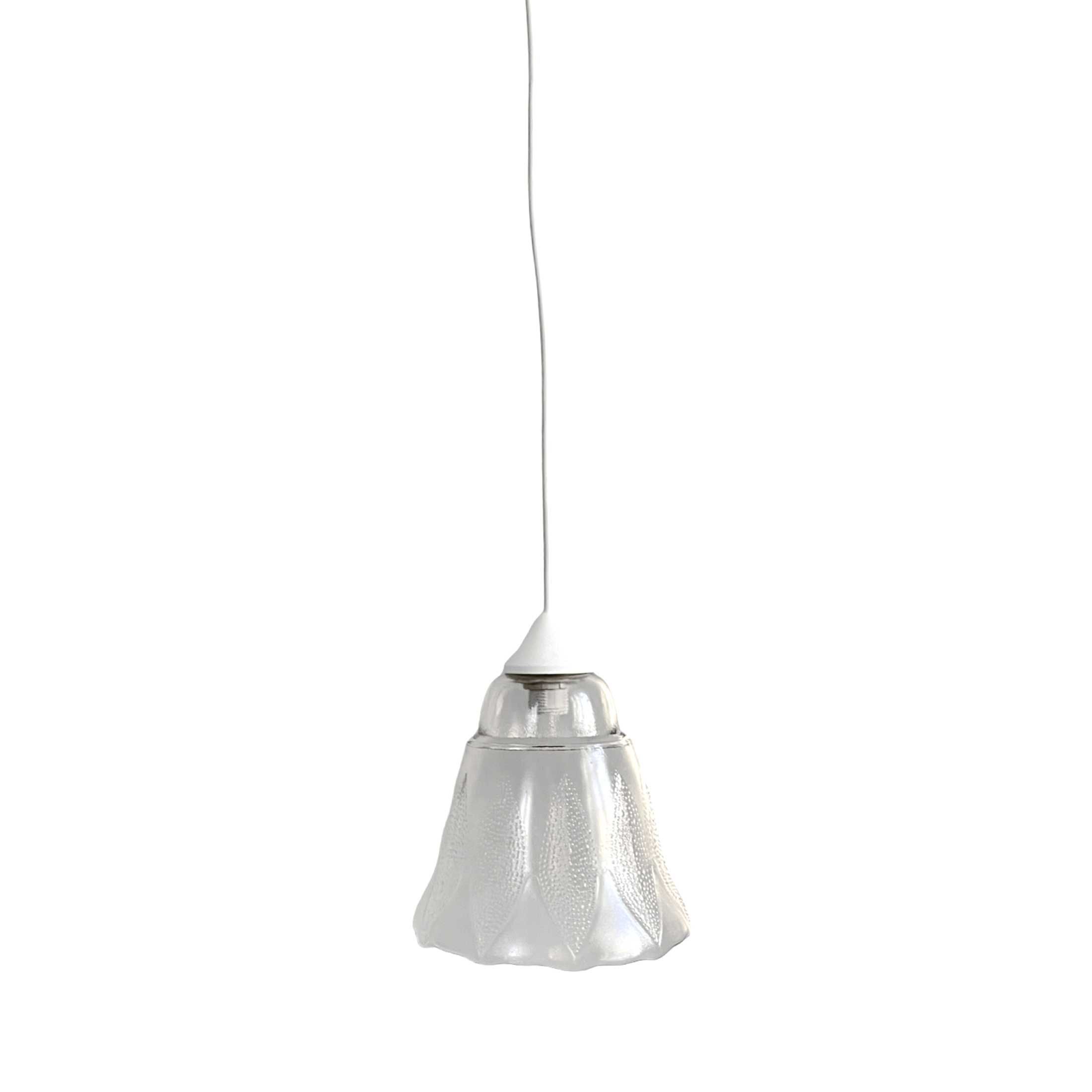 Lampa wisząca kwiat, Narva Leuchen, Niemcy, lata 70.